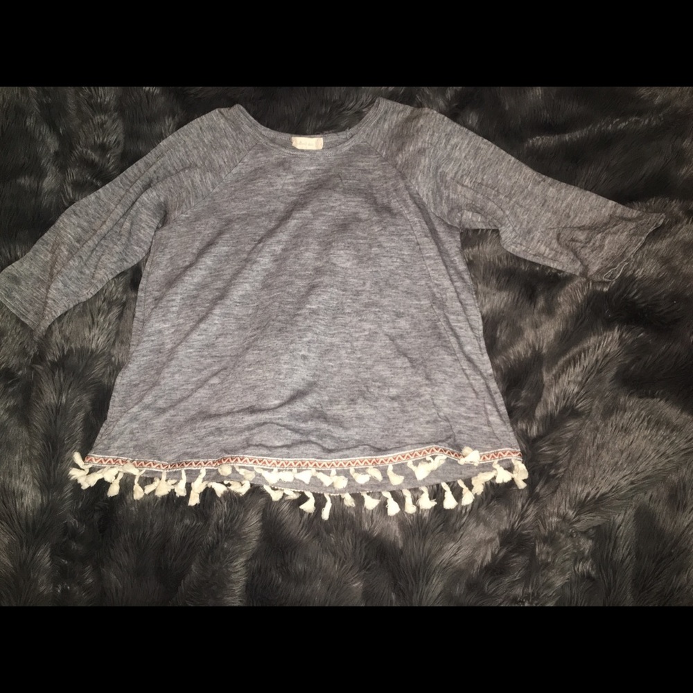 3/4 sleeves dress top